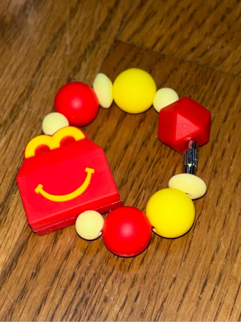 Handmade McDonald's happy meal Stanley Cup Tumbler accessory backpack charm